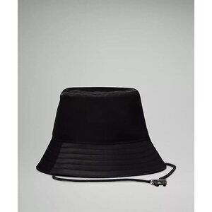 Nylon Bucket Hat - Black